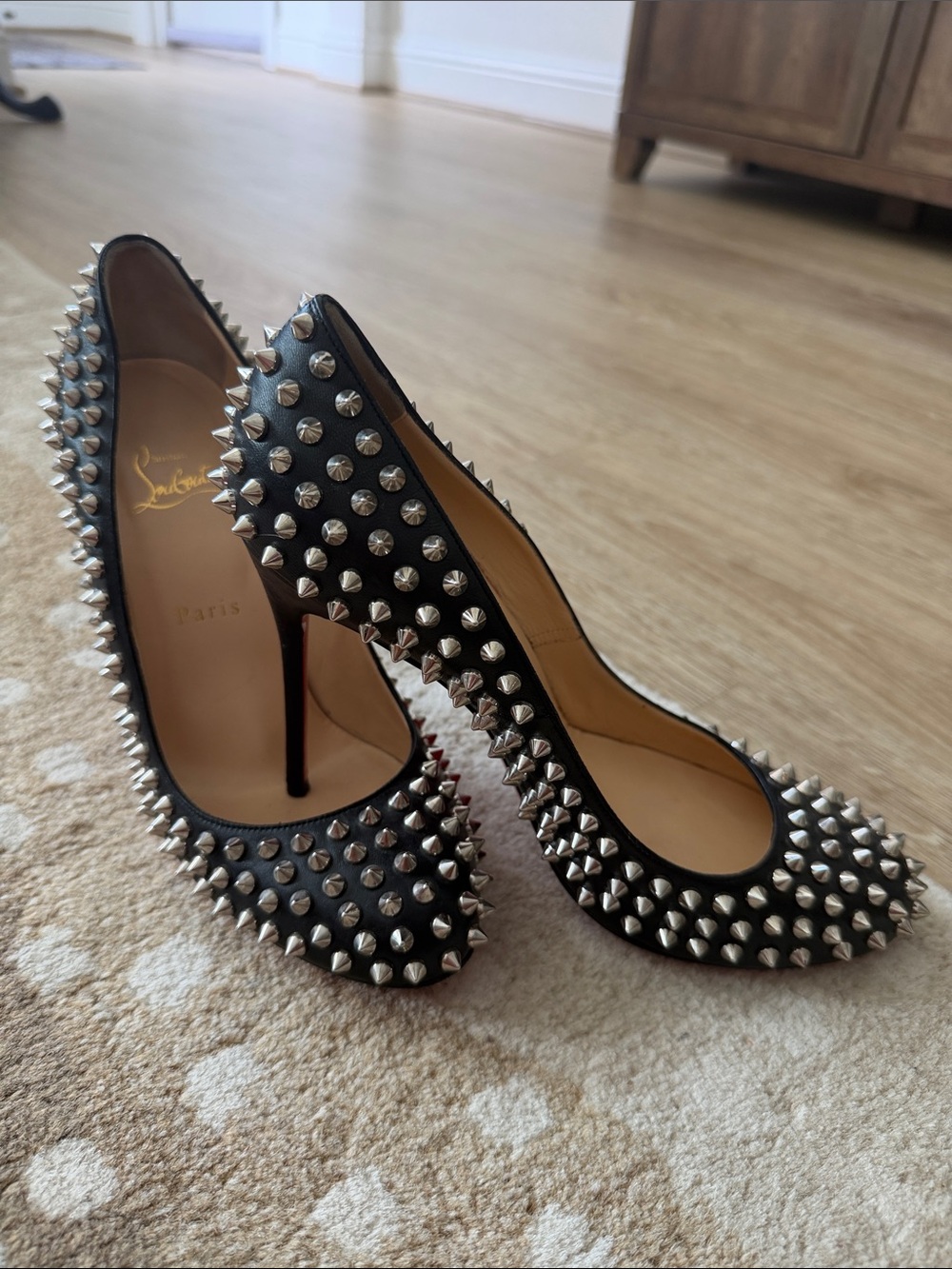 Christian Louboutin Fifi Spikes 100 sz 40